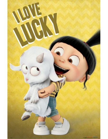 Minions: Despicable Me 3 - I Love Lucky (Poster Maxi 61x91,5 Cm)