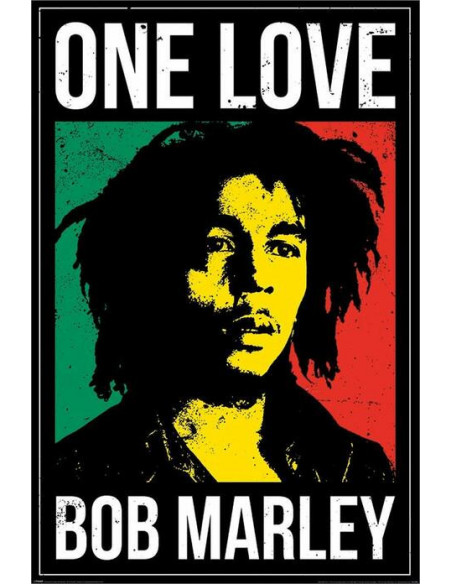 Bob Marley: Pyramid - One Love (Poster Maxi 61X91,5 Cm)