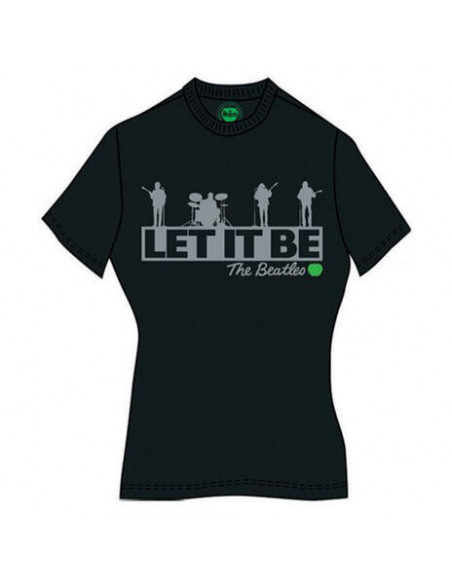 Beatles (The): Rooftop Black (Top Donna Tg. XL)