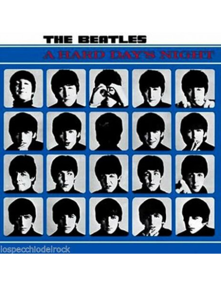 Beatles (The): Hard Days Night (Targa Acciaio da Muro)