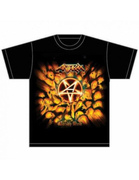 Anthrax: Worship Music (T-Shirt Unisex Tg. L)