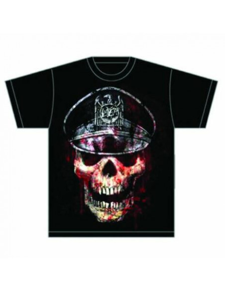 Slayer: Skull Hat (T-Shirt Unisex Tg. L)