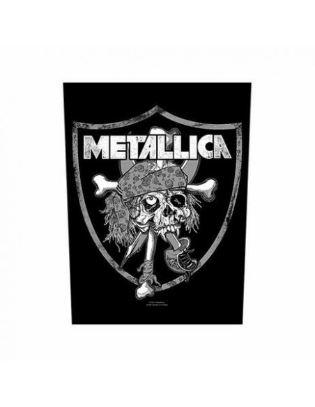 Metallica: Raiders Skull (Toppa Da Schiena)