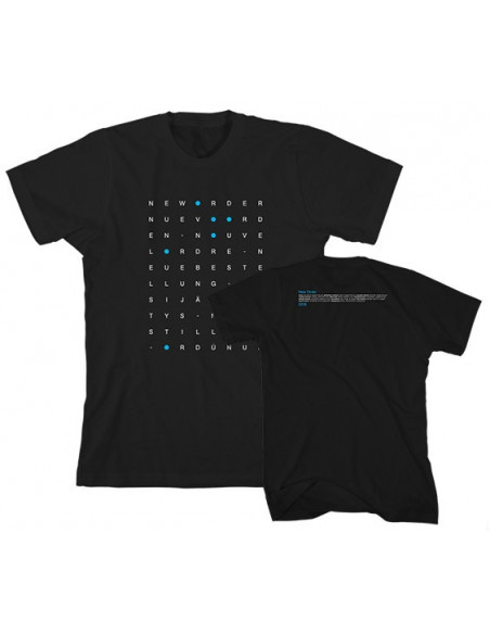 T-Shirt S Black Unisex Languages Slim Fit Tee