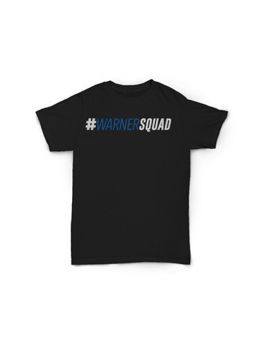 T-Shirt S Warner Squad Black