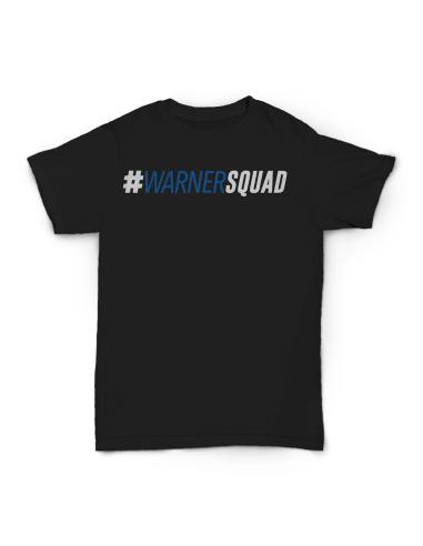 T-Shirt M Warner Squad Black