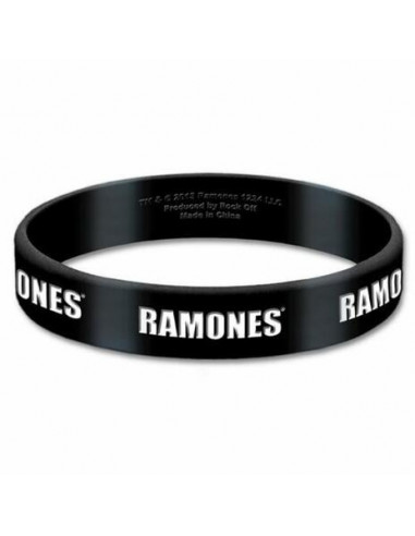 Ramones: Logo (Braccialetto Gomma)