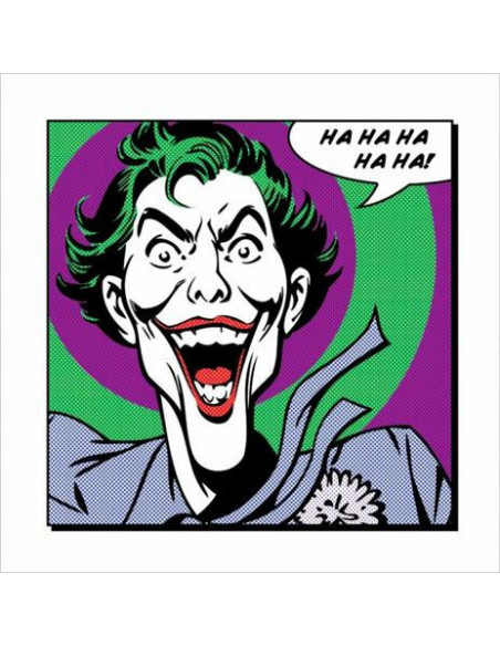 Dc Comics: Pyramid - Joker - Ha Ha Ha Ha Ha (Stampa 40X40 Cm)