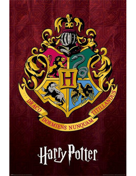 Harry Potter: Pyramid - Hogwarts School Crest (Poster Maxi 61X91,5 Cm)