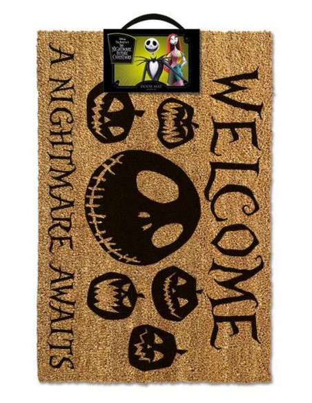Nightmare Before Christmas (The): (A Nightmare Awaits) Do -Door Mat- (Zerbino)