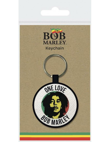 Bob Marley: One Love Woven Keychain (Portachiavi)