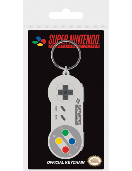 Nintendo: Snes Controller Rubber Keychain (Portachiavi)