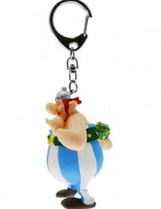 Asterix: Plastoy - Portachiavi Obelix Innamorato Con Fiori
