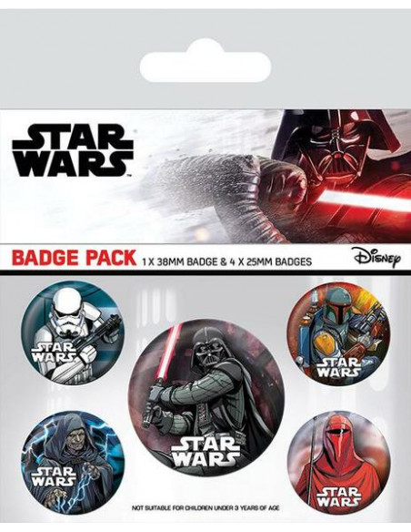 Star Wars: Dark Side (Pin Badge Pack)