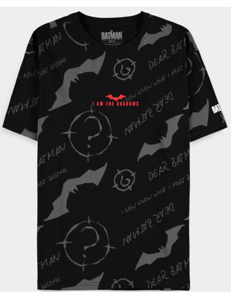 Dc Comics: Batman (2022): Men'S Short Sleeved Black 05 (T-Shirt Unisex Tg. XL)