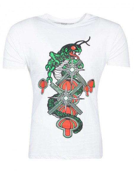 Atari: Centipede Arcade Graphic White (T-Shirt Unisex Tg. M)