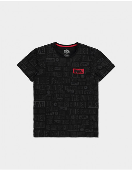Marvel: Falcon & The Winter Soldier Black (T-Shirt Unisex Tg. S)