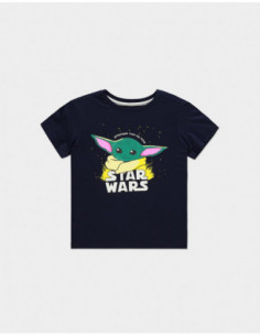 Star Wars: The Mandelorian - Stronger Blue (T-Shirt Bambino Tg. 110/116)