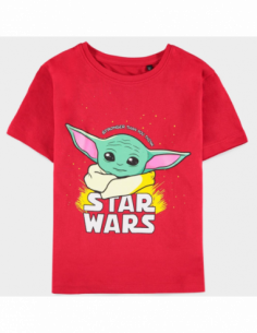 Star Wars: Grogu Red (T-Shirt Bambino Tg. 134/140)