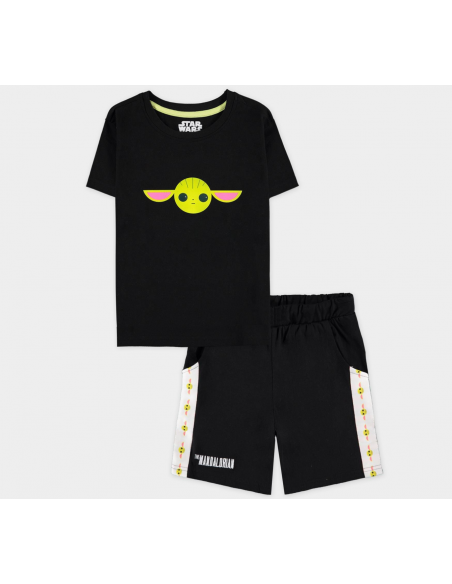 Star Wars: Shortama Black (Pigiama Bambino Tg. 134/140)