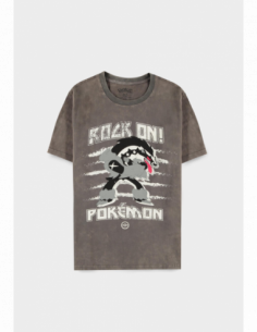 Pokemon: Obstagoon Punk Black (T-Shirt Unisex Tg. L)