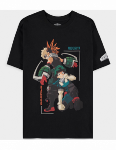 My Hero Academia - Izuku Midoriya Black (T-Shirt Unisex Tg. 2XL)