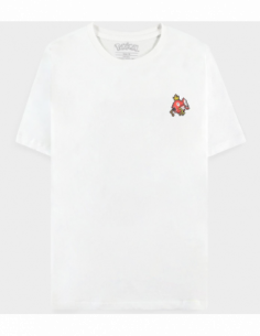 Pokemon: Magikarp & Gyarados White (T-Shirt Unisex Tg. L)