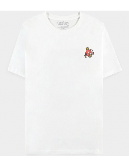 Pokemon: Magikarp & Gyarados White (T-Shirt Unisex Tg. L)