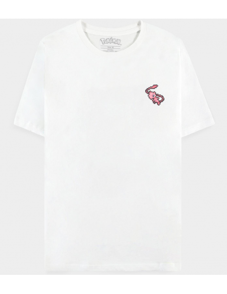 Pokemon: Pixel Mew White (T-Shirt Donna Tg. S)