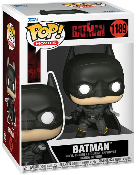 Dc Comics: Funko Pop! Movies - The Batman - Batman (Vinyl Figure 1189)