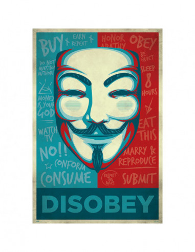 Disobey (Maxi Poster 61x91,50 Cm)