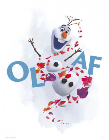 Disney: Frozen - Olaf (Stampa 30X40 Cm)