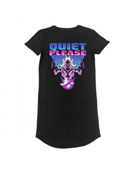 Ghostbusters: Quiet Please (T-Shirt Dress Donna Tg. S)