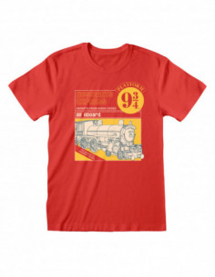 Harry Potter:  Hogwarts Express Manual Cover (T-Shirt Unisex Tg. M)