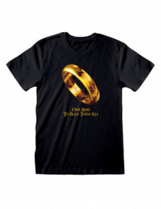Lord Of The Rings - One Ring To Rule Them All (T-Shirt Unisex Tg. M)