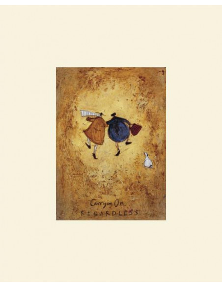 Sam Toft: Carrying On Regardless (Stampa Montata 24X30 Cm)