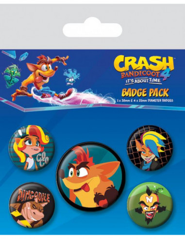 Crash Bandicoot 4: Badgy (Pin Badge...