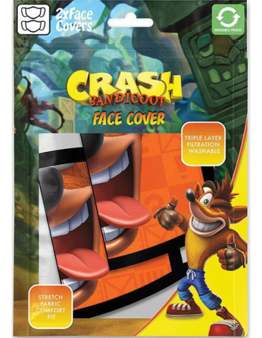Crash Bandicoot: Mouth Face Covering...