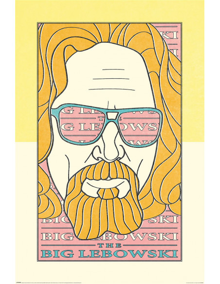 Big Lebowski (The) (Poster Maxi 61X91,5 Cm) T-Shirt