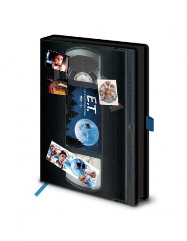 E.T.: Vhs A5 Premium Notebook (Quaderno)
