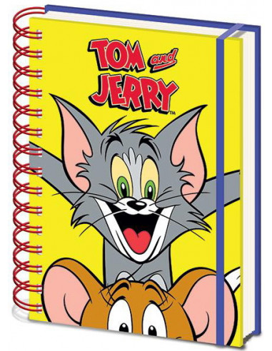 Tom And Jerry: A5 Notebook (Quaderno)