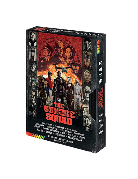 Suicide Squad: Retro Vhs Premium Notebook (Quaderno)