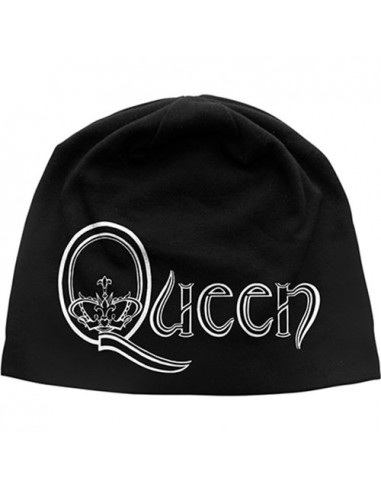 Queen: Logo (Discharge Print) (Berretto)
