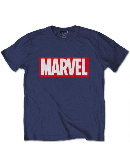 Marvel Comics: Marvel Box Logo (T-Shirt Unisex Tg. XL)