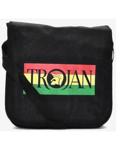 Trojan: Rock Sax - Flag Logo (Flaptop...
