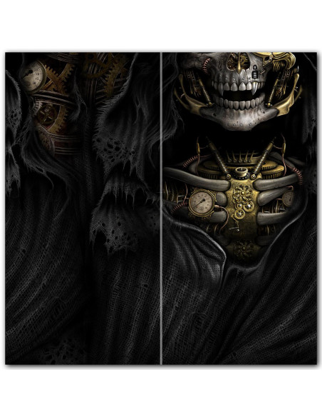 Spiral: Steam Punk Reaper - Multifunctional Face Wraps Accessories Onesize