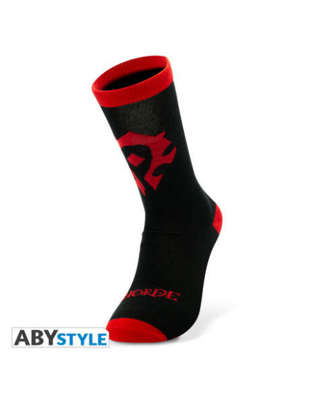 World Of Warcraft: ABY Style - Black & Red Horde (Calzini)