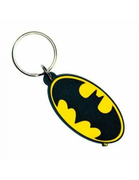 Dc Comics: Batman - Symbol Rubber Keychain (Portachiavi)