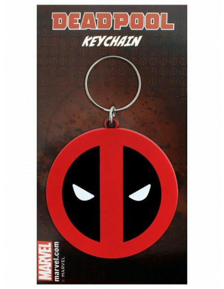 Marvel: Deadpool - Symbol Rubber Keychain (Portachiavi)