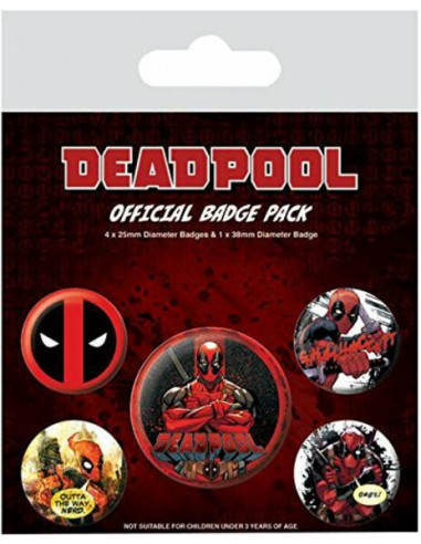 Marvel: Deadpool (Pin Badge Pack)